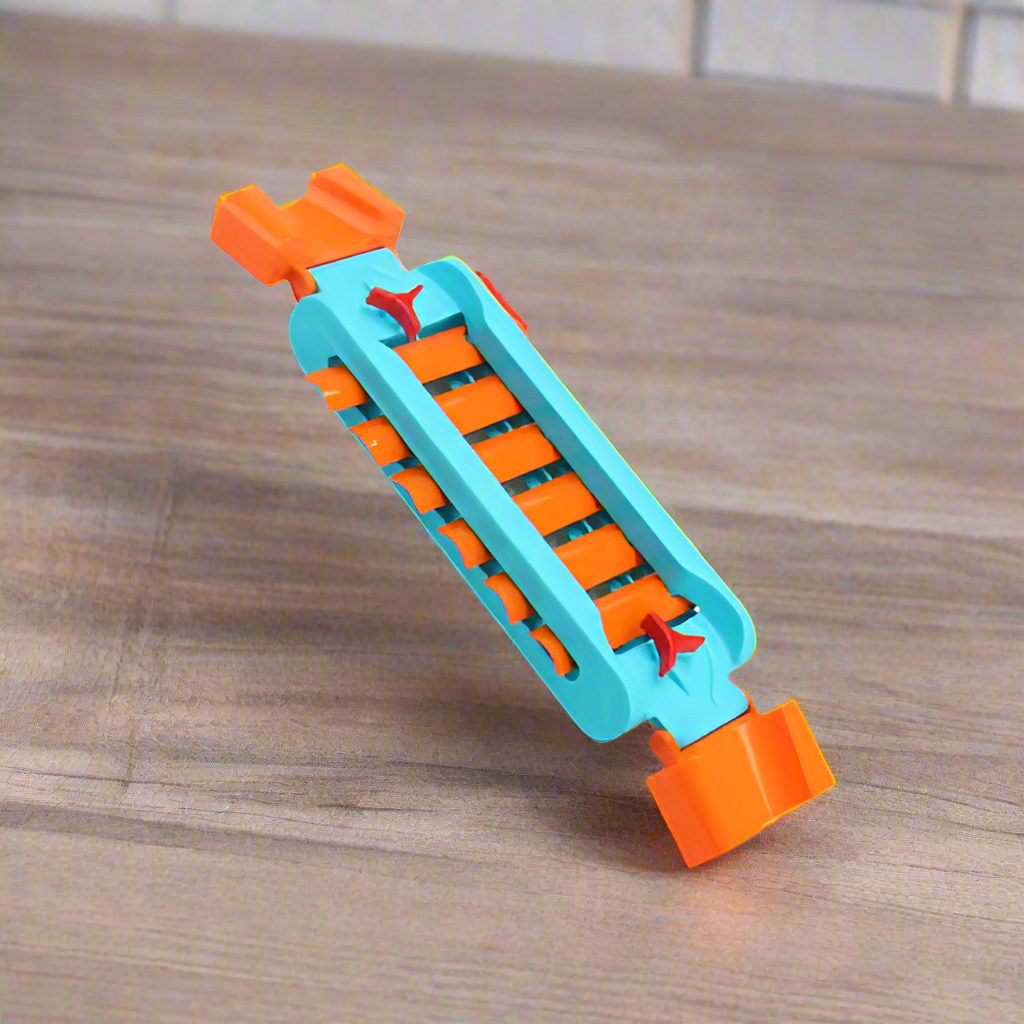 Musical Piano Slide Block for Marble Run Set - Duplo-Compatible Add-On Feature